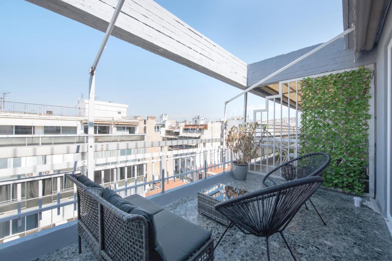 Daphne By Halu! : Downtown Family Penthouse Apartment Thessaloniki Exterior photo